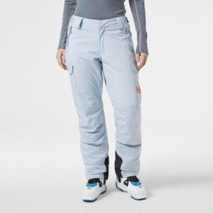 Helly Hansen W Switch Pantalon Cargo Insulated Ski Pant Relaxed Fit Blue SZ XL